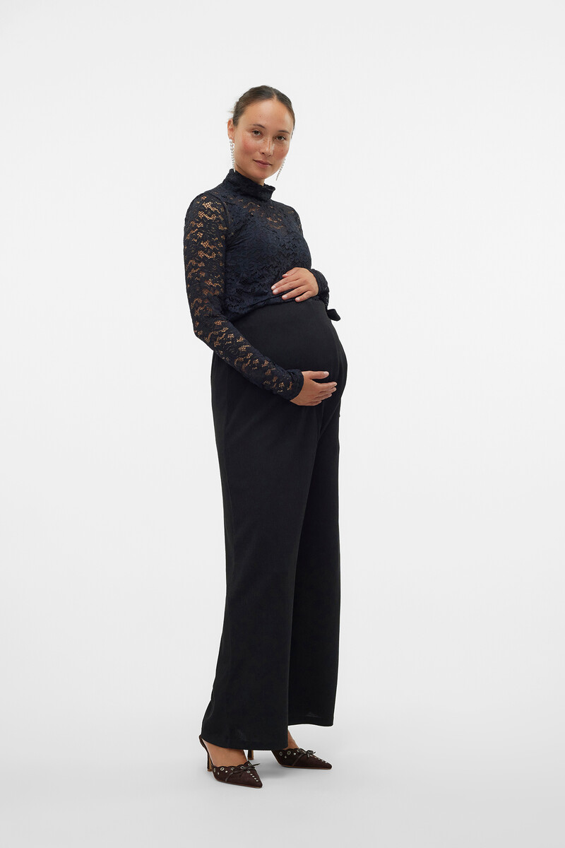 women'secret Top de encaje cuello alto maternity