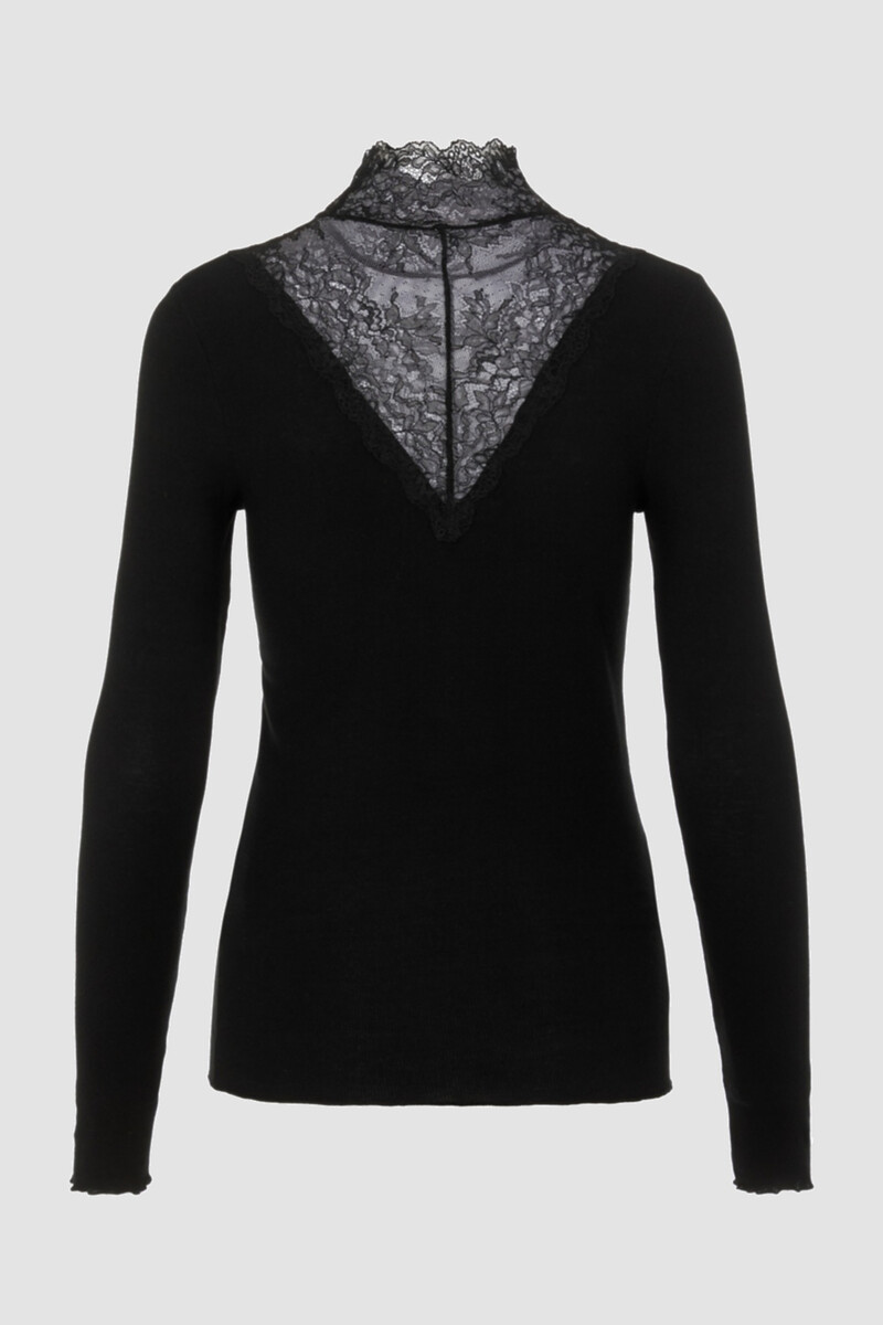 Women'secret Top De Manda Larga Y Viscosa