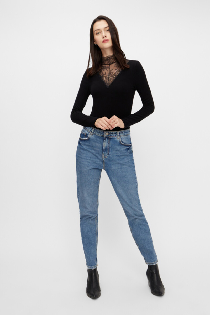 Women'secret Top De Manda Larga Y Viscosa