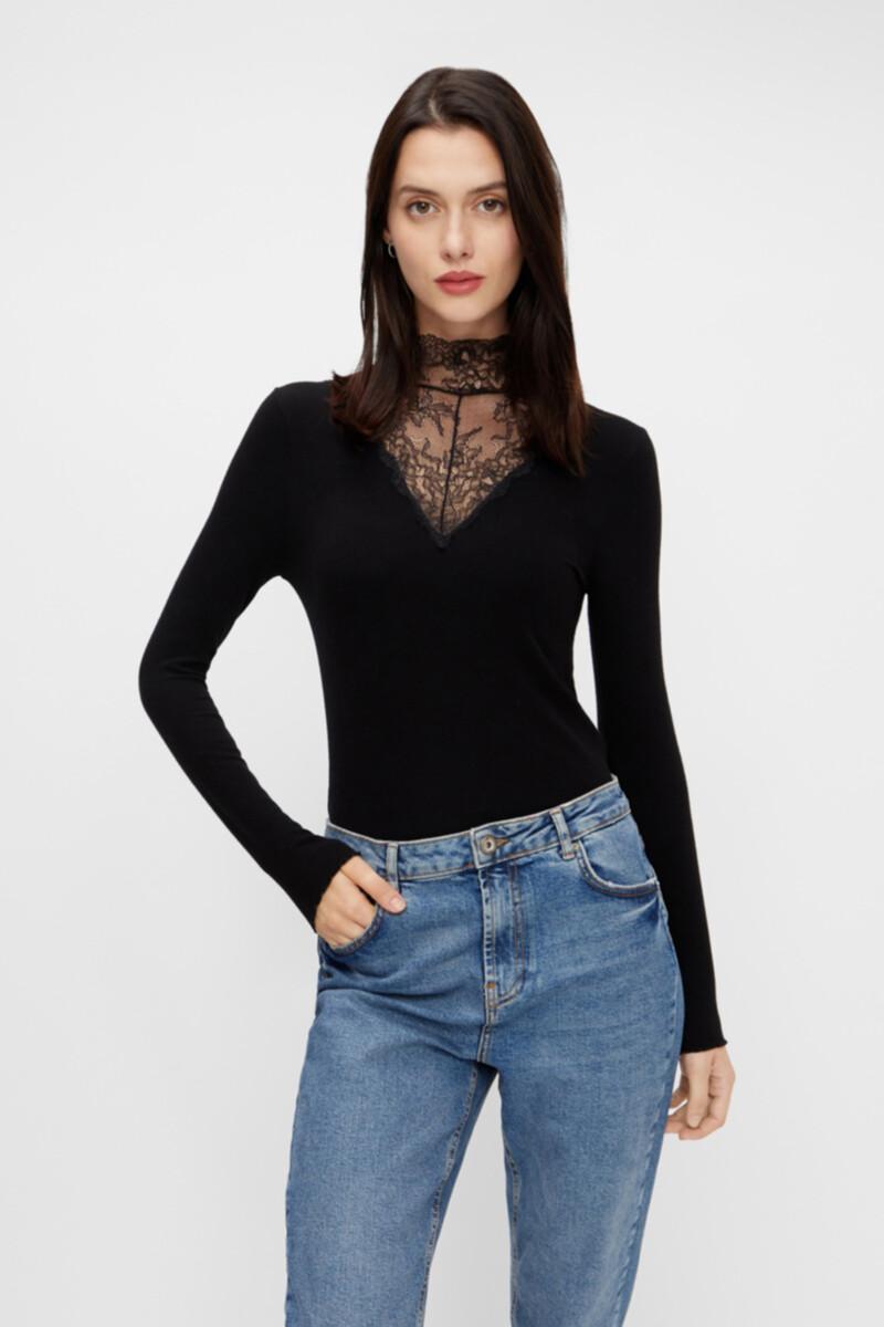 women'secret Top de manda larga y viscosa
