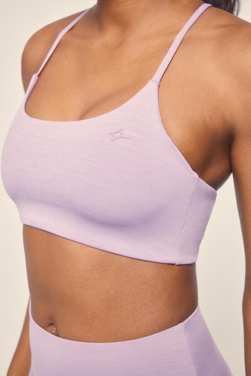 Women'secret Top Deportivo Lila