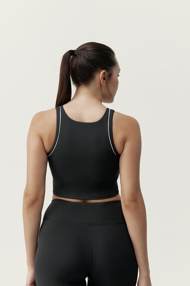 Women'secret Top Indra Black/Off White