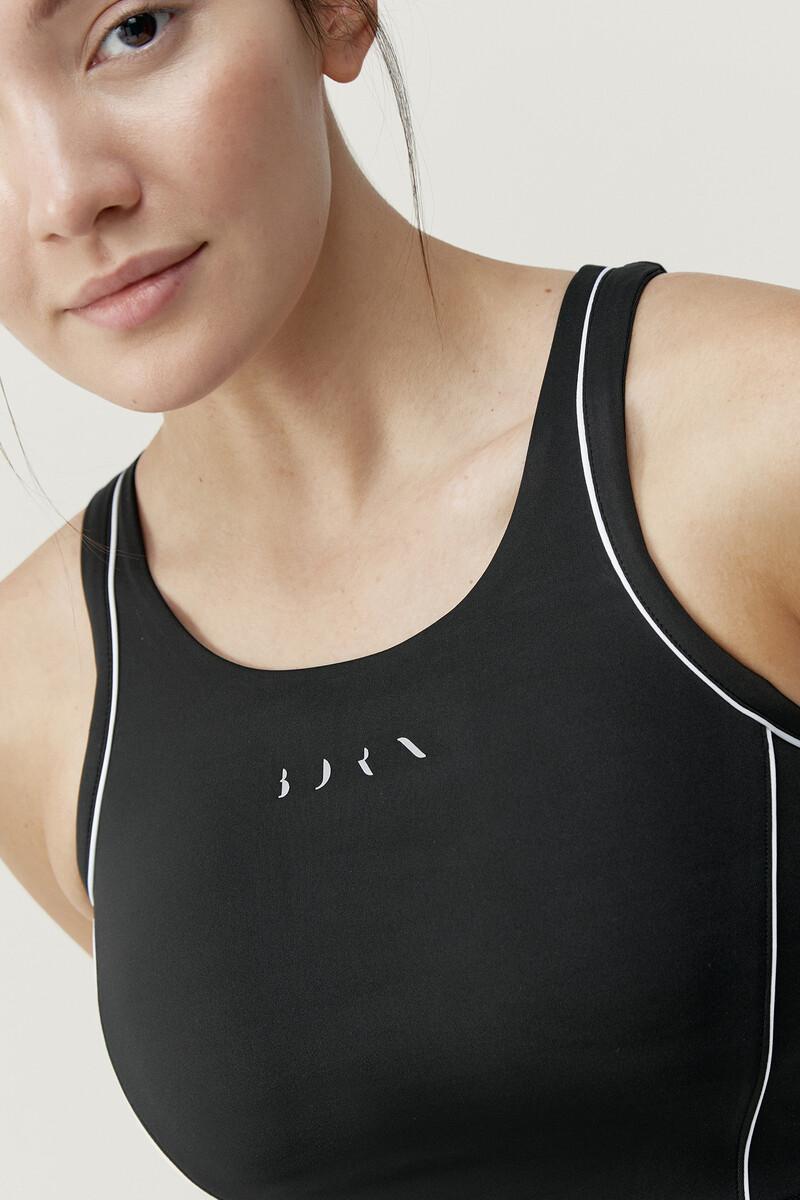 Women'secret Top Indra Black/Off White