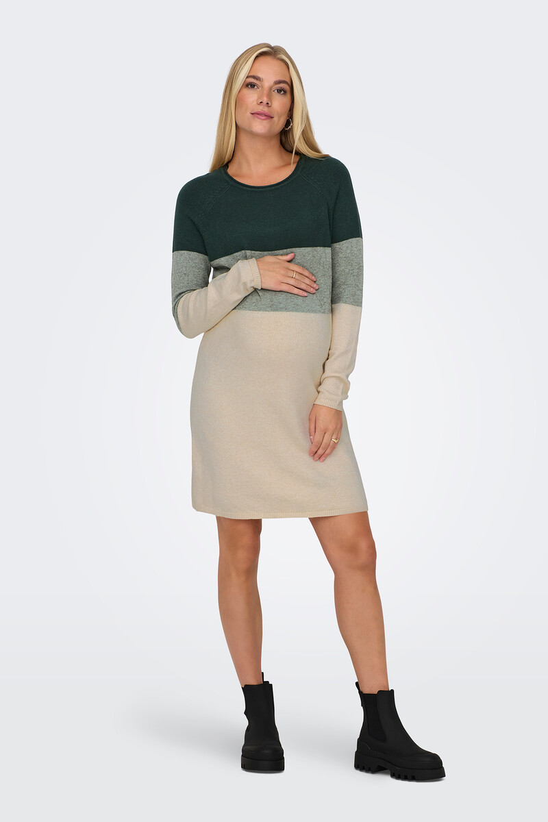women'secret Vestido corto de punto premamá