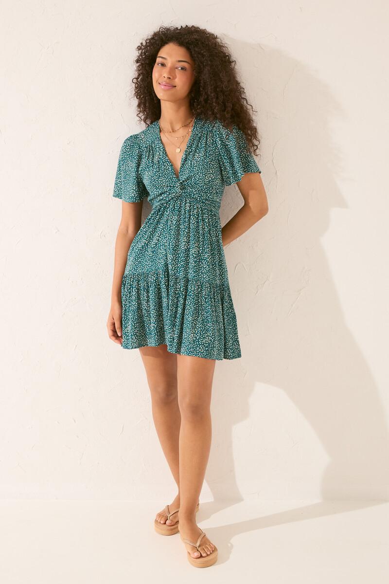 Women'secret Vestido Corto Lazo Cintura