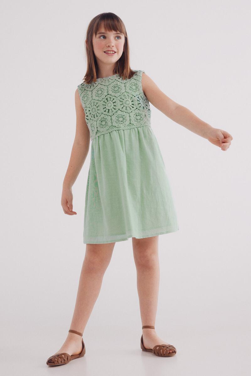 Women'secret Vestido Crochet Niña