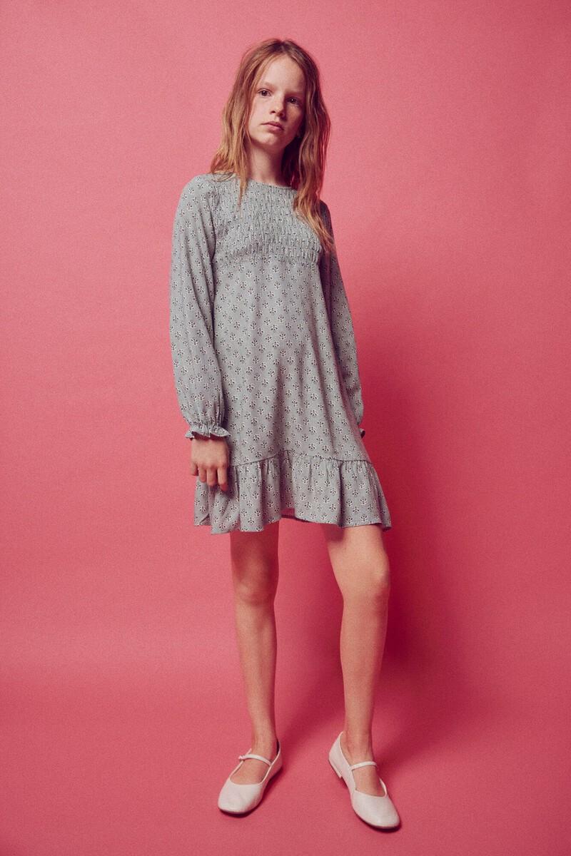 Women'secret Vestido Estampado Flores Niña