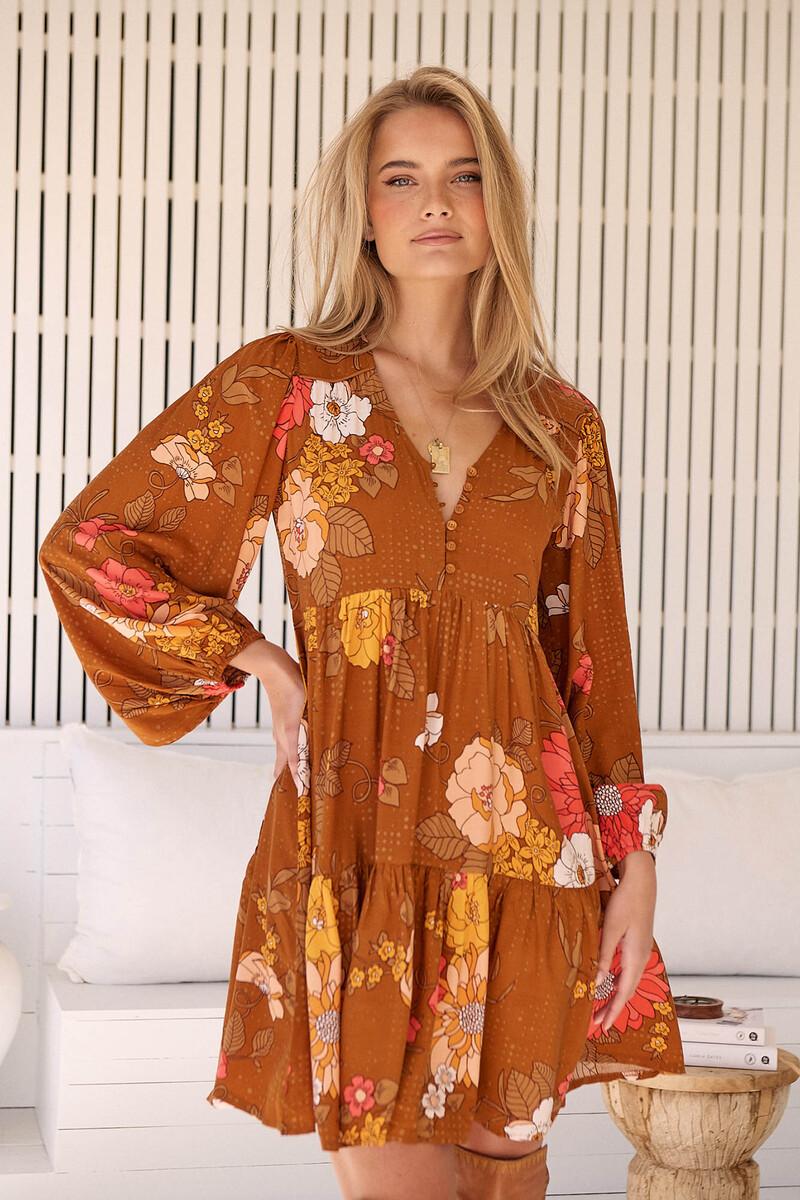 Women'secret Vestido Mini De Manga Larga Tracey