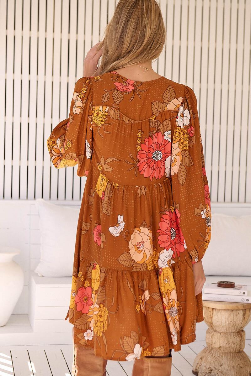 Women'secret Vestido Mini De Manga Larga Tracey