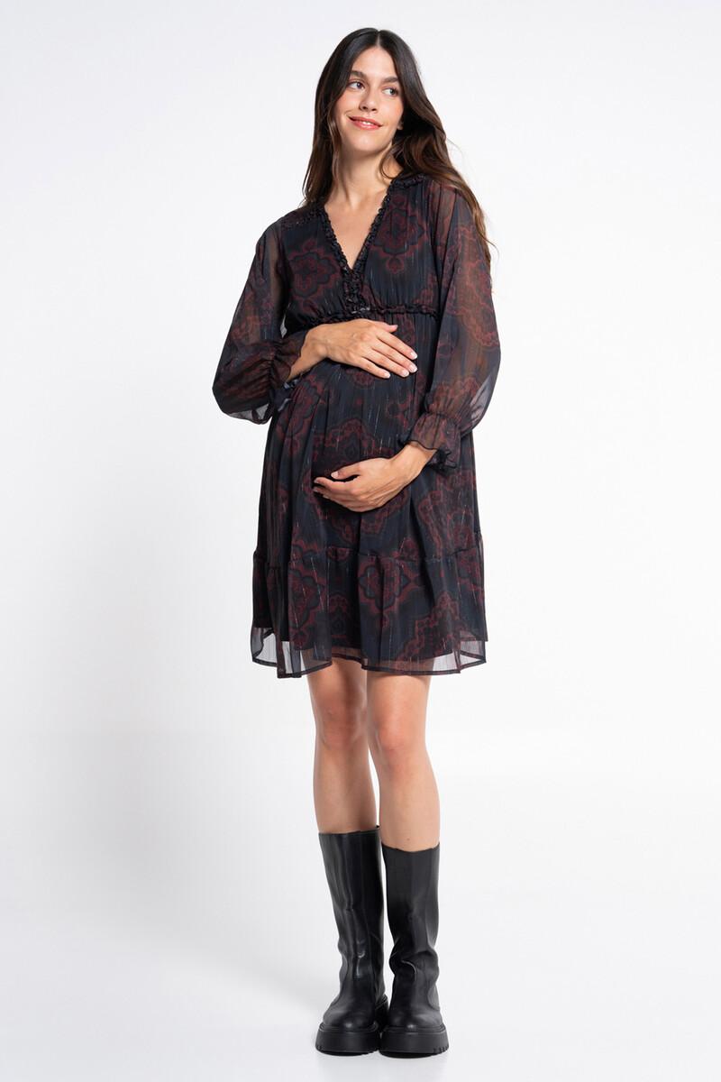 women'secret Vestido premamá estampado boho
