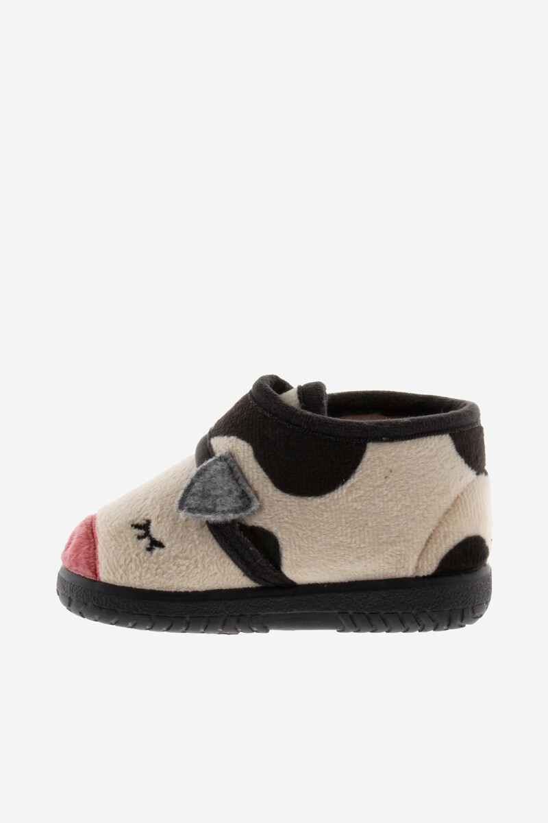 Women'secret Zapatilla De Casa Con Detalle Vaca