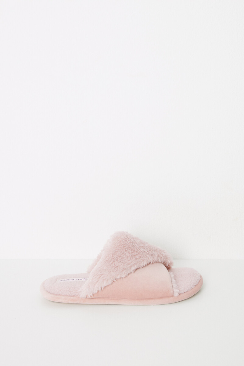 Women'secret Zapatillas Abiertas Casa Pelito Rosa