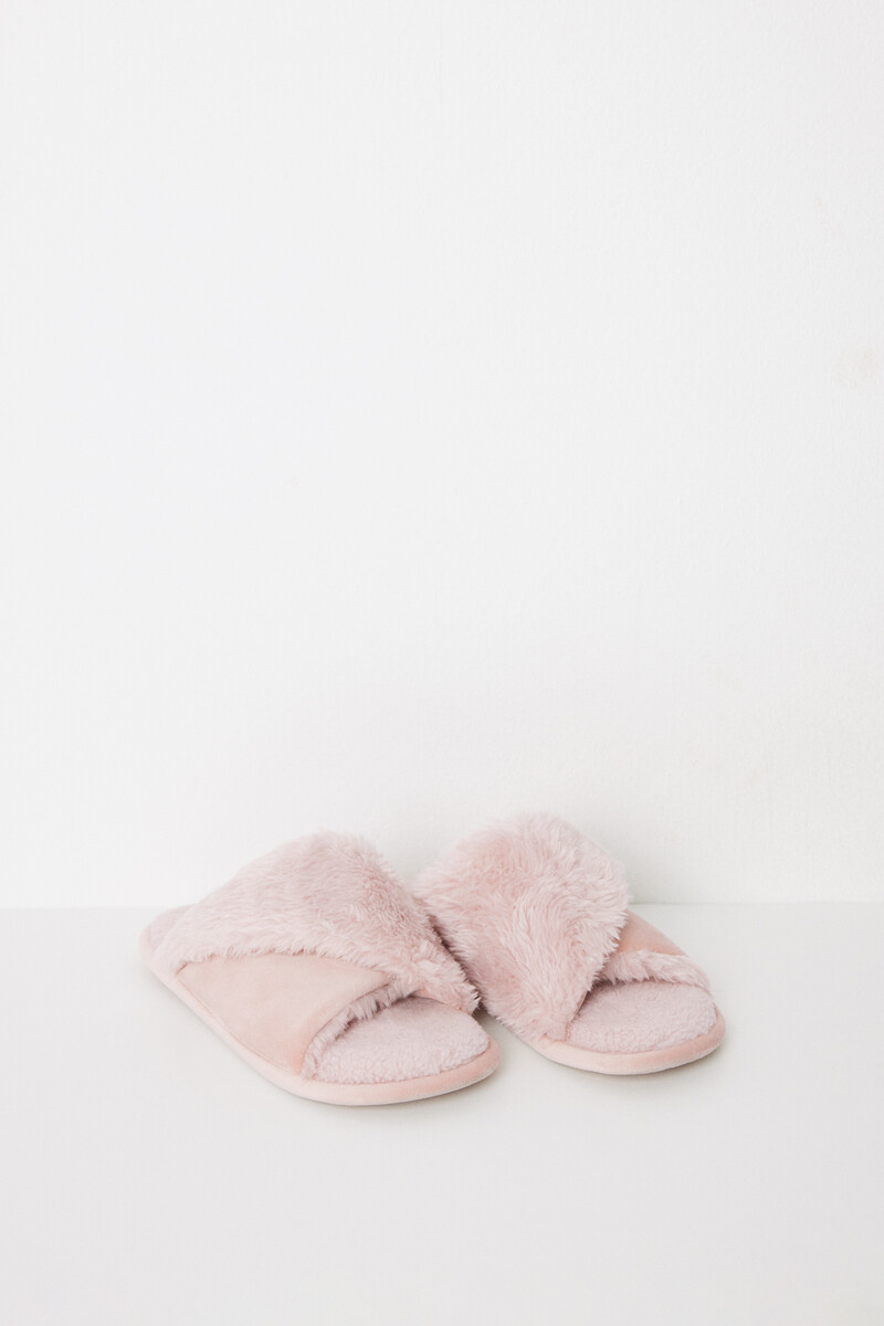 Women'secret Zapatillas Abiertas Casa Pelito Rosa