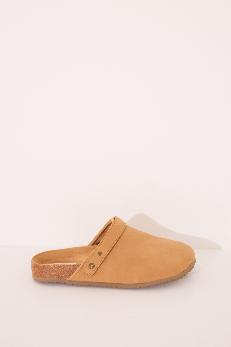 Women'secret Zapatillas BIO Cerradas Camel