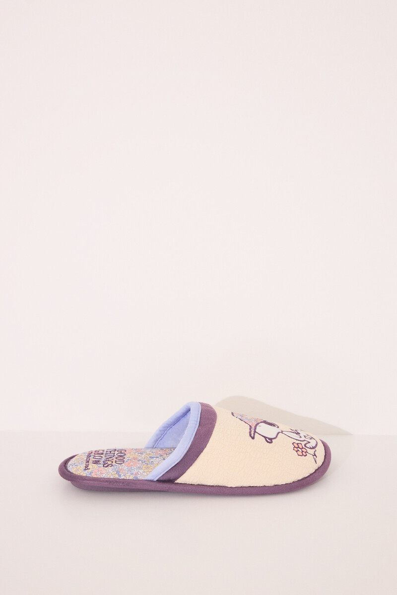 Women'secret Zapatillas Casa Amarillo Snoopy