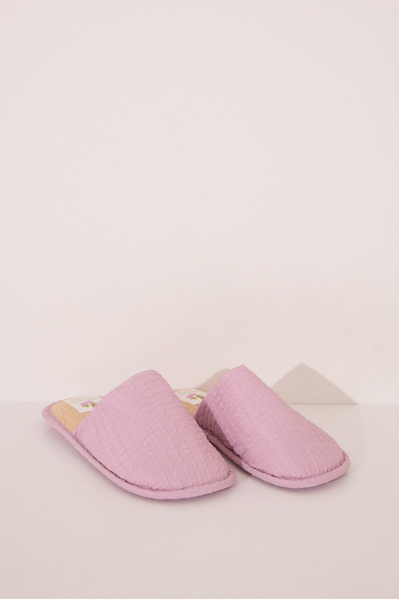 Women'secret Zapatillas Casa Color Rosa