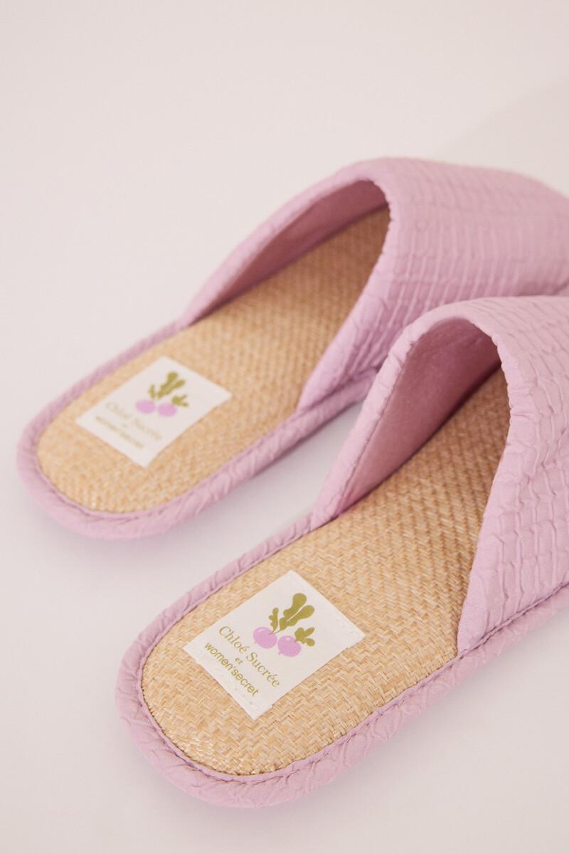 Women'secret Zapatillas Casa Color Rosa