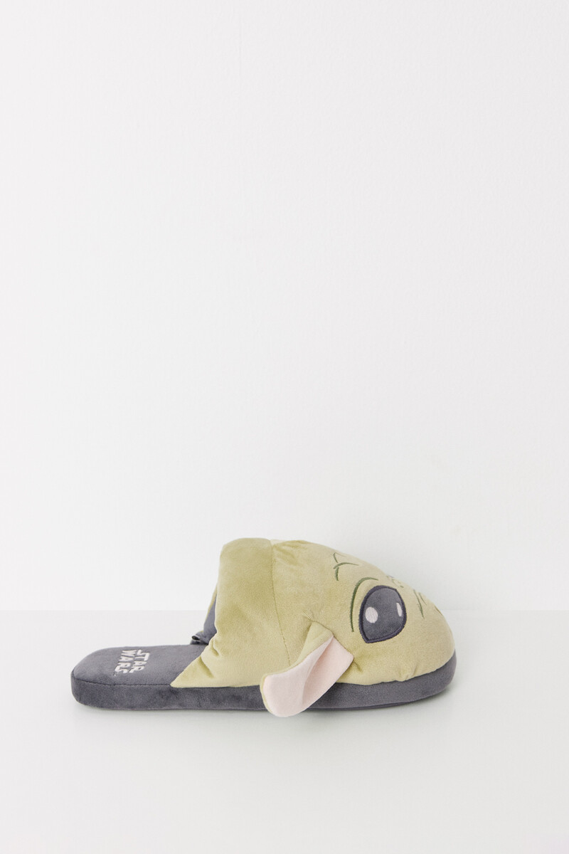 Women'secret Zapatillas Casa Hombre Grogu 3D