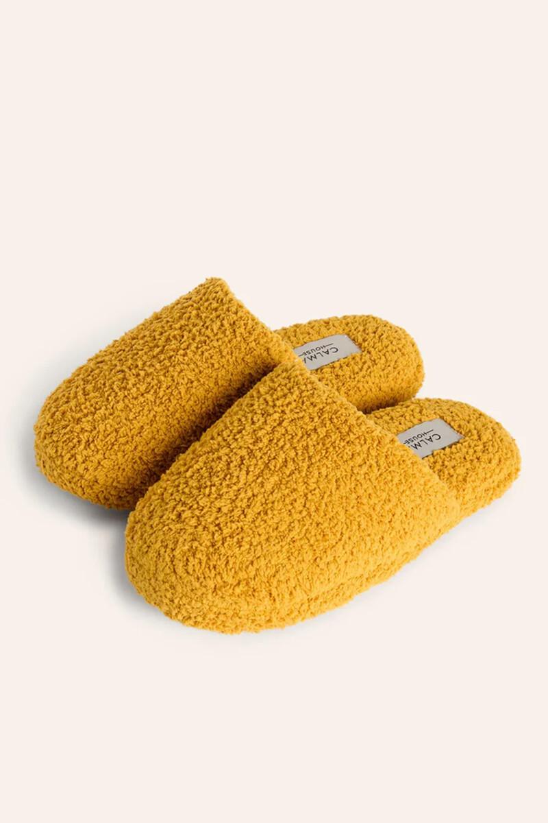 Women'secret Zapatillas Casa Mostaza