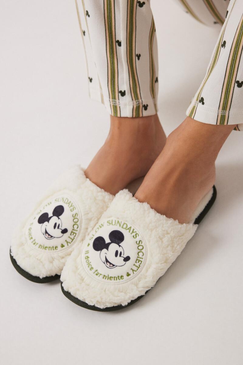 women'secret Zapatillas casa pelo Mickey Mouse