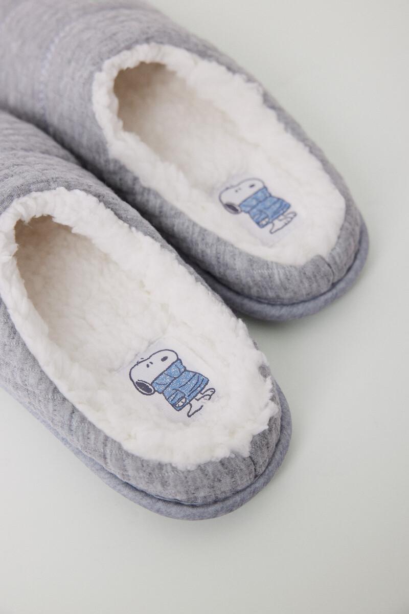 Women'secret Zapatillas Cerradas Acolchadas Marfil