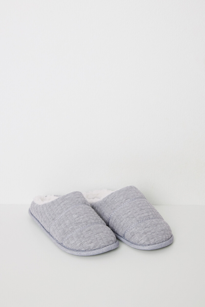 Women'secret Zapatillas Cerradas Acolchadas Marfil