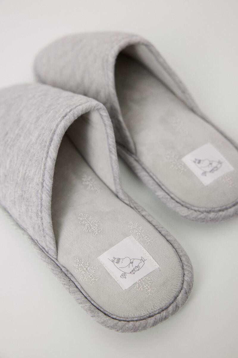 Women'secret Zapatillas Cerradas Casa Gris Moomin