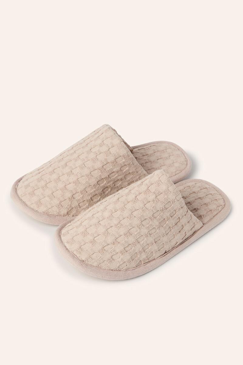 Women'secret Zapatillas De Algodón Piedra Ola