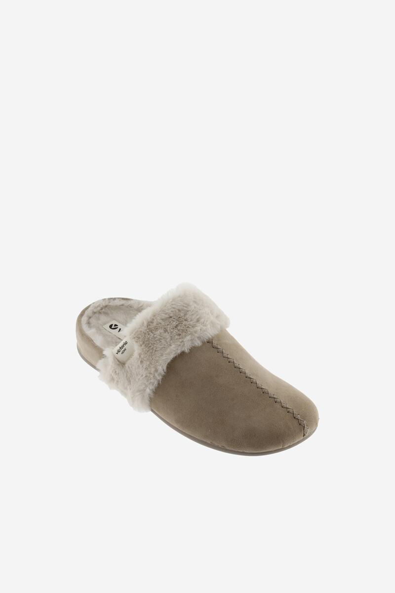 Women'secret Zapatillas De Casa De Efecto Ante