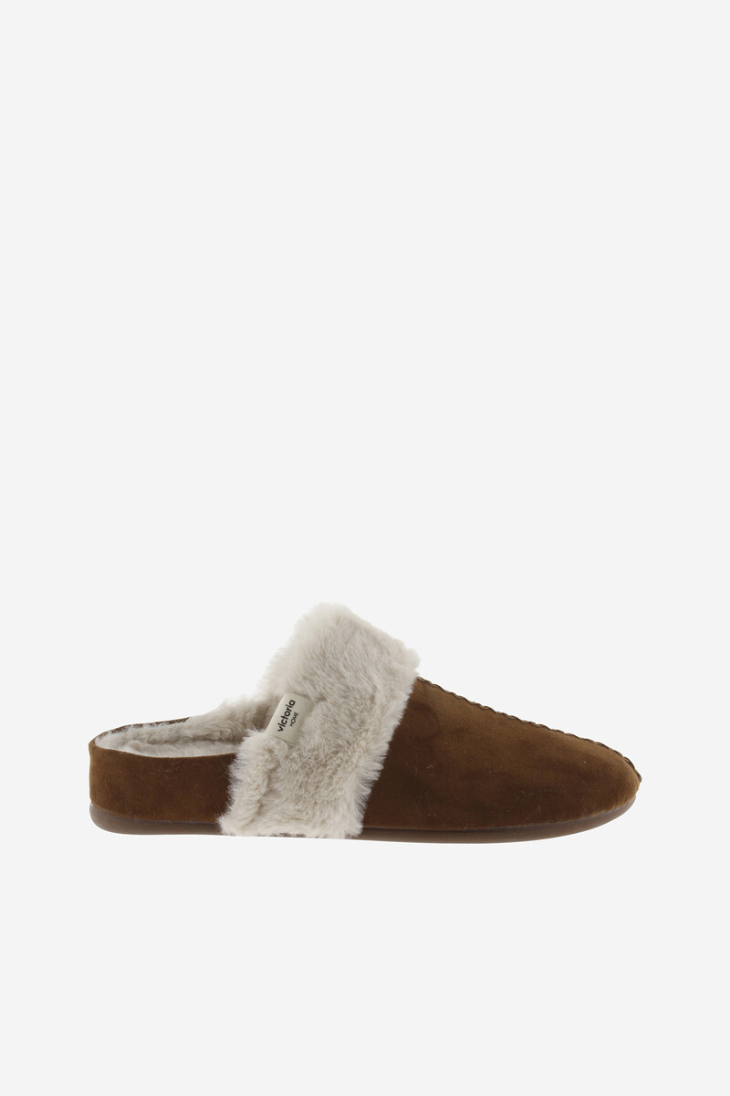 women'secret Zapatillas de casa de efecto ante