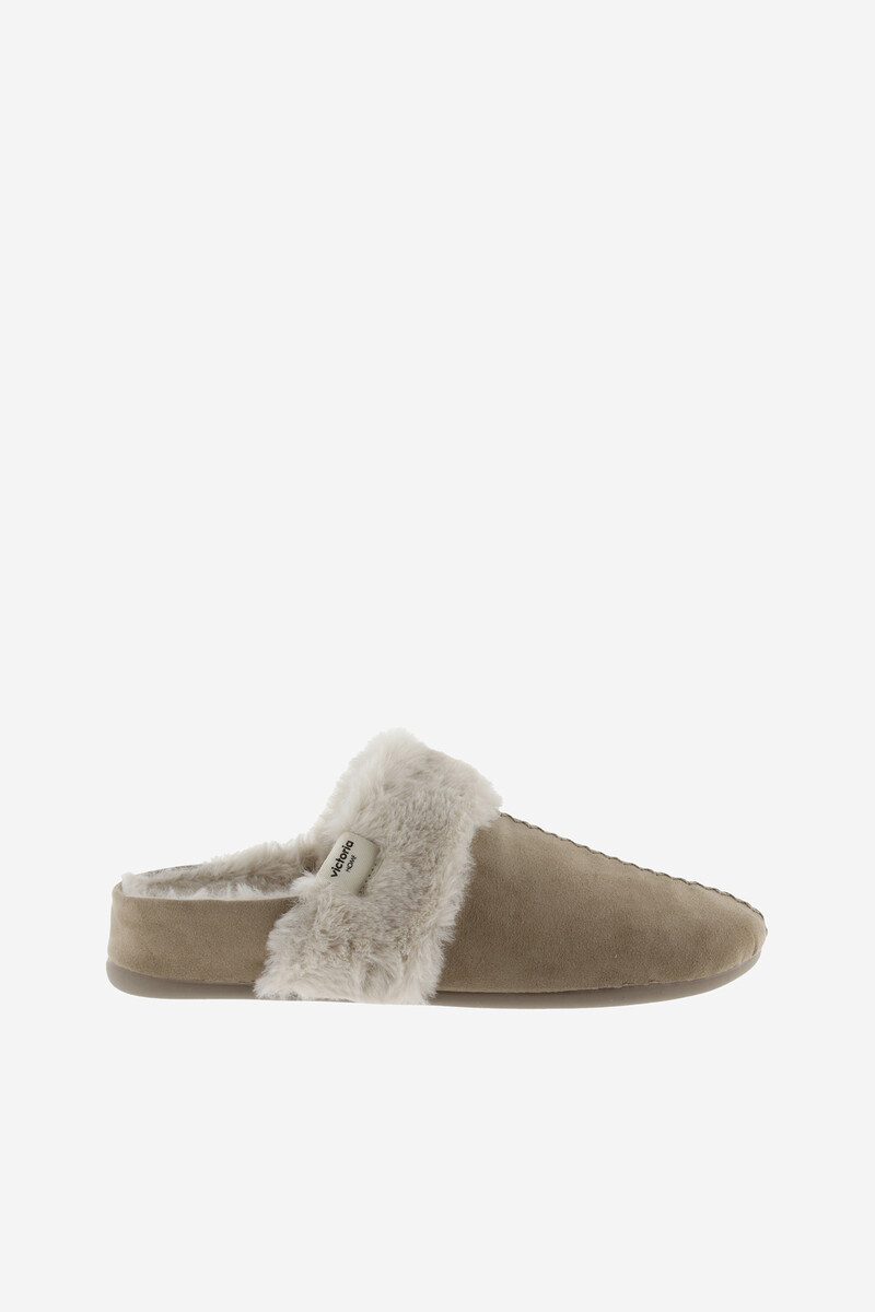 women'secret Zapatillas de casa de efecto ante