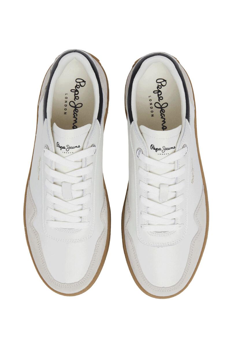 Women'secret Zapatillas Piel Con Detalles En Ante