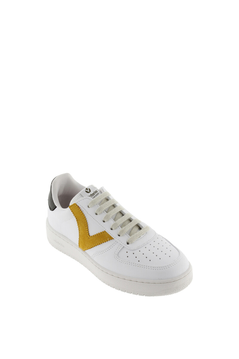 Women'secret Zapatillas Retro Polipiel Contraste