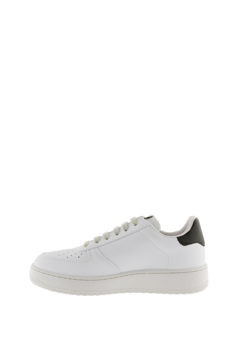 Women'secret Zapatillas Retro Polipiel Contraste