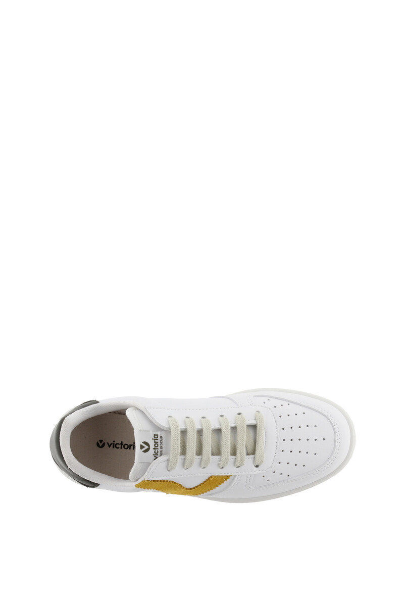 Women'secret Zapatillas Retro Polipiel Contraste