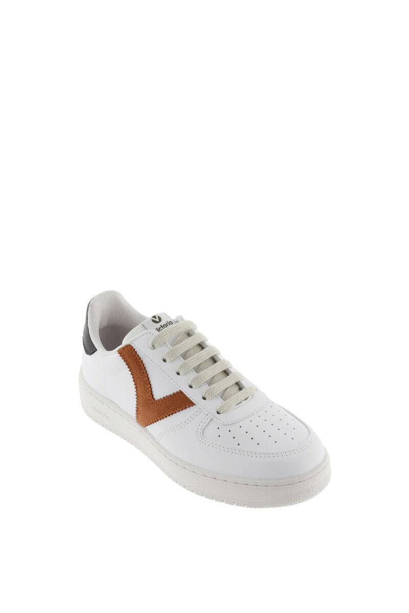 Women'secret Zapatillas Retro Polipiel Contraste