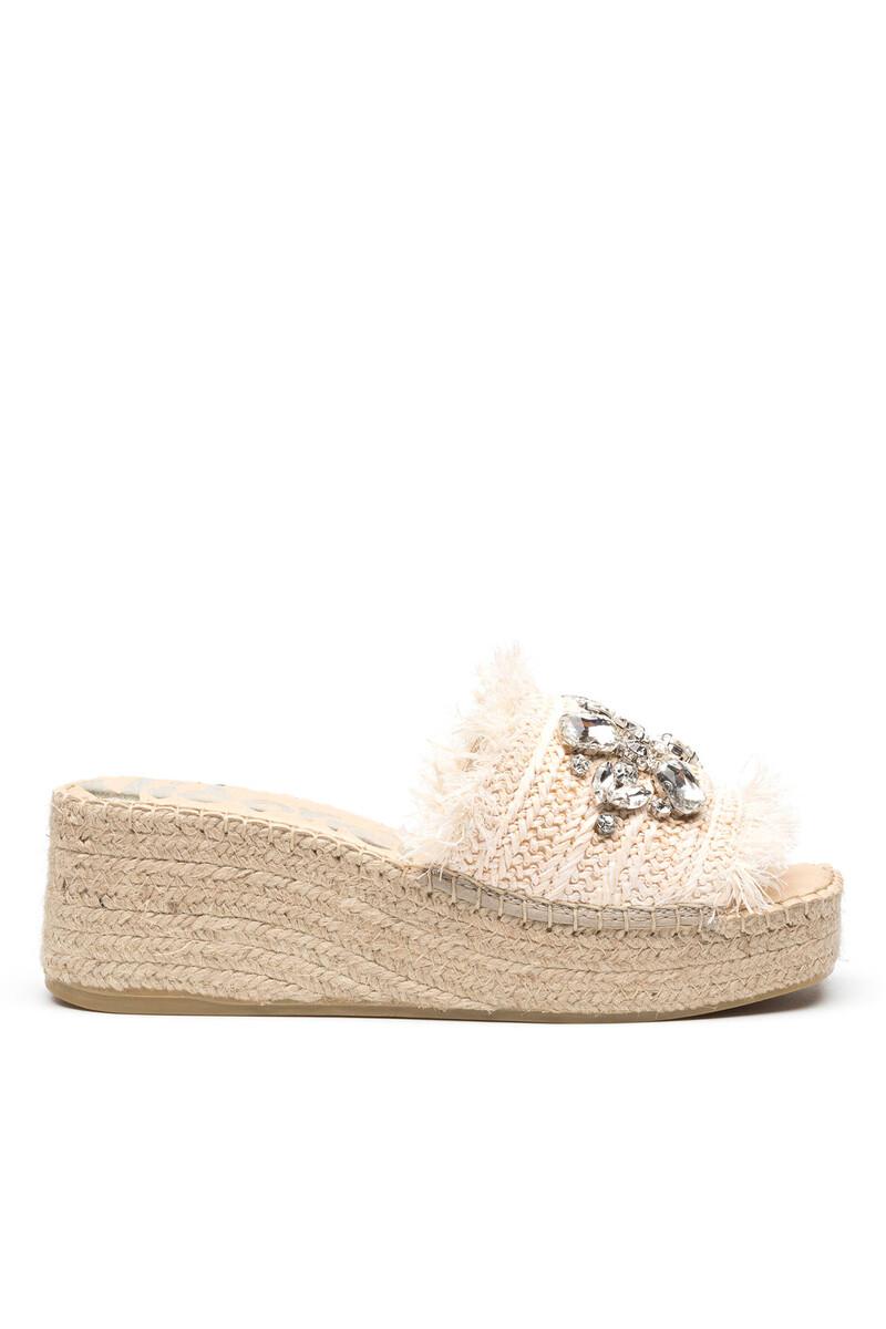 Women'secret Zueco De Cuña Yute