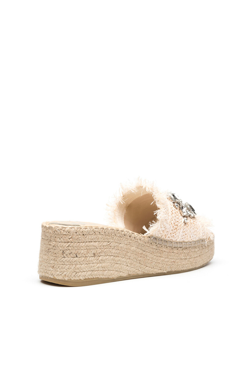 Women'secret Zueco De Cuña Yute