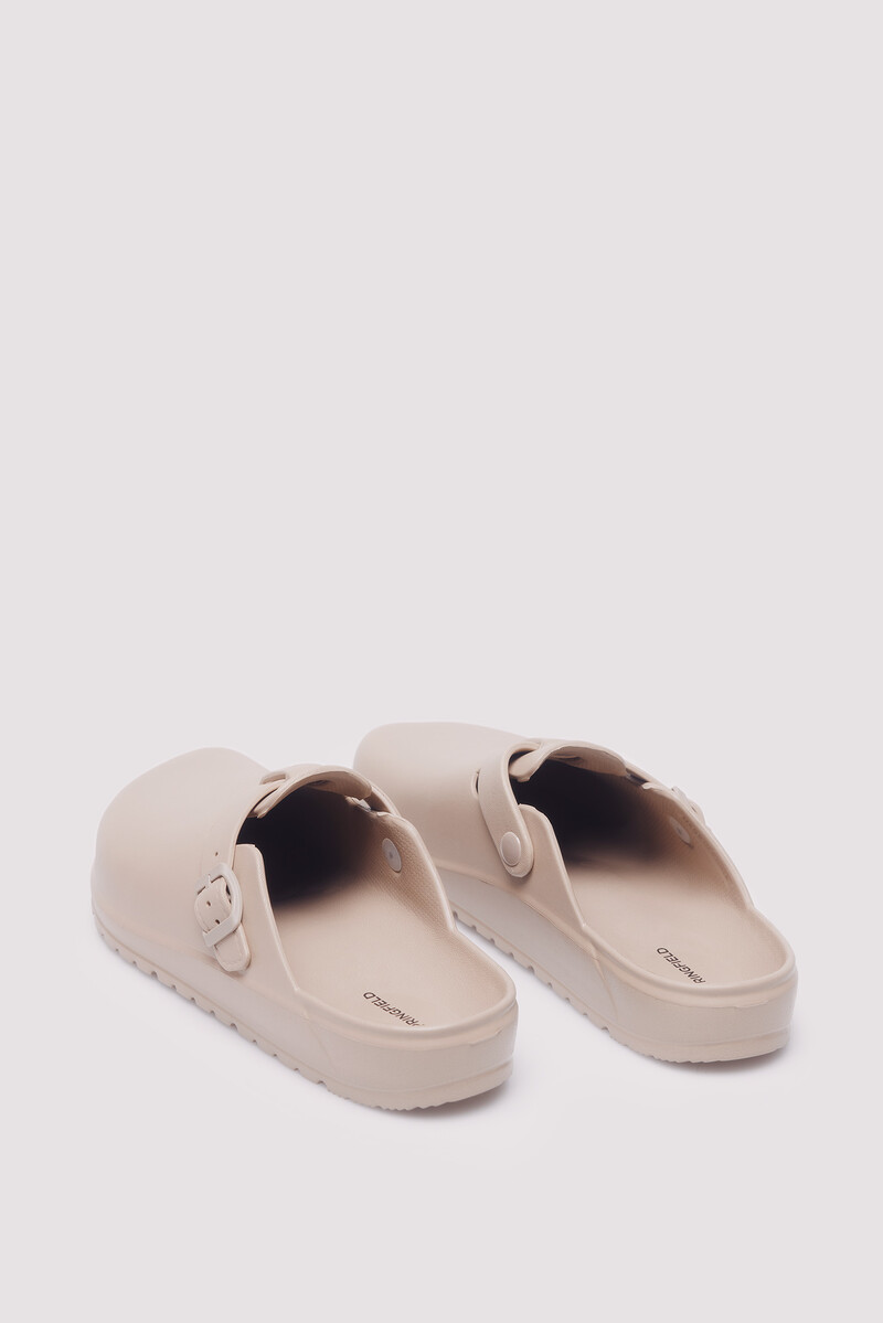 Women'secret Zueco Engomado Hebilla