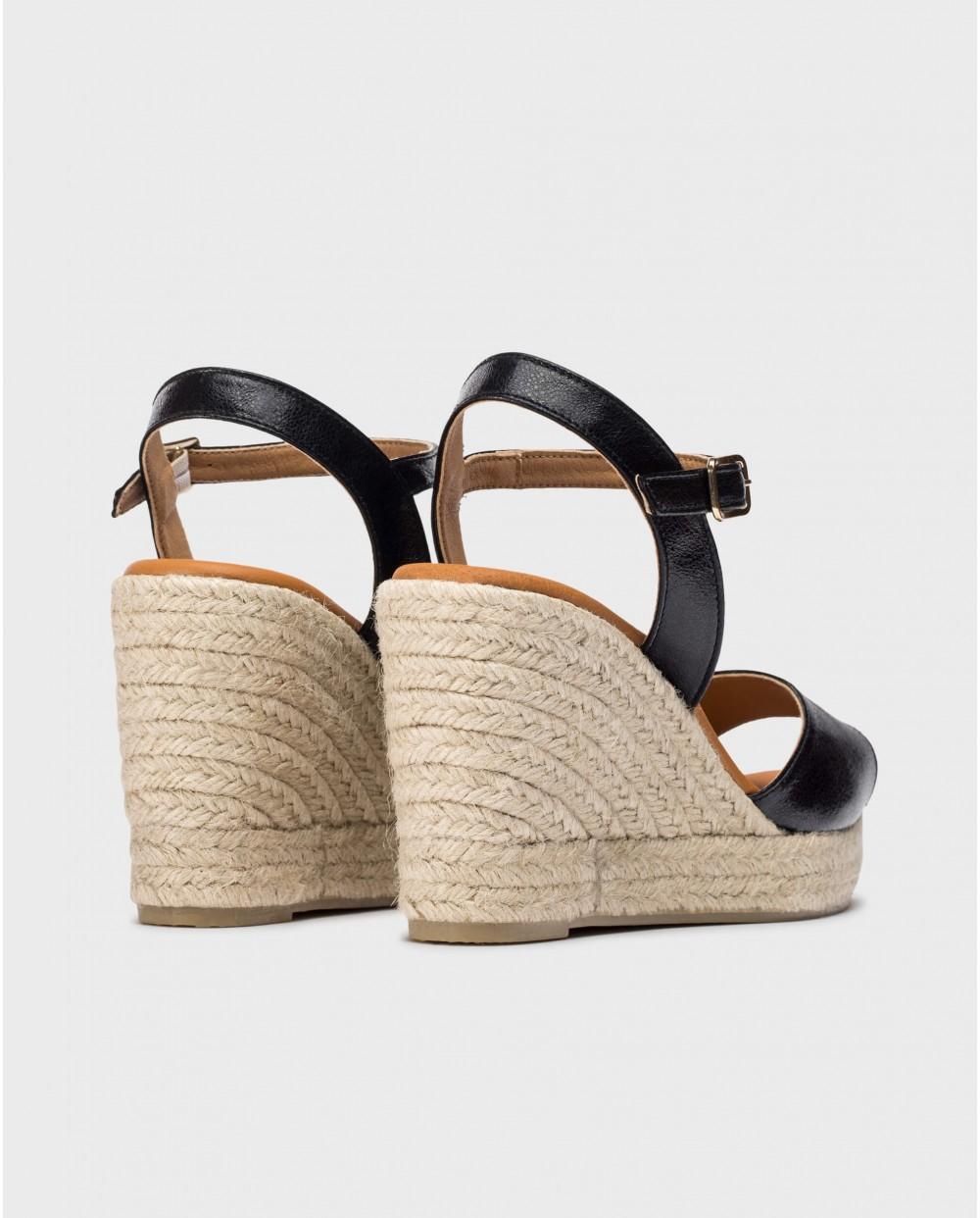 Wonders Alpargatas MAIKO Negras