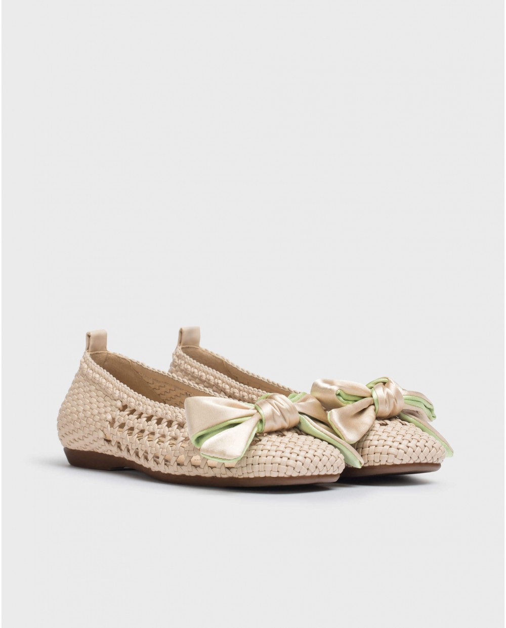 Wonders Bailarina BOW Beige