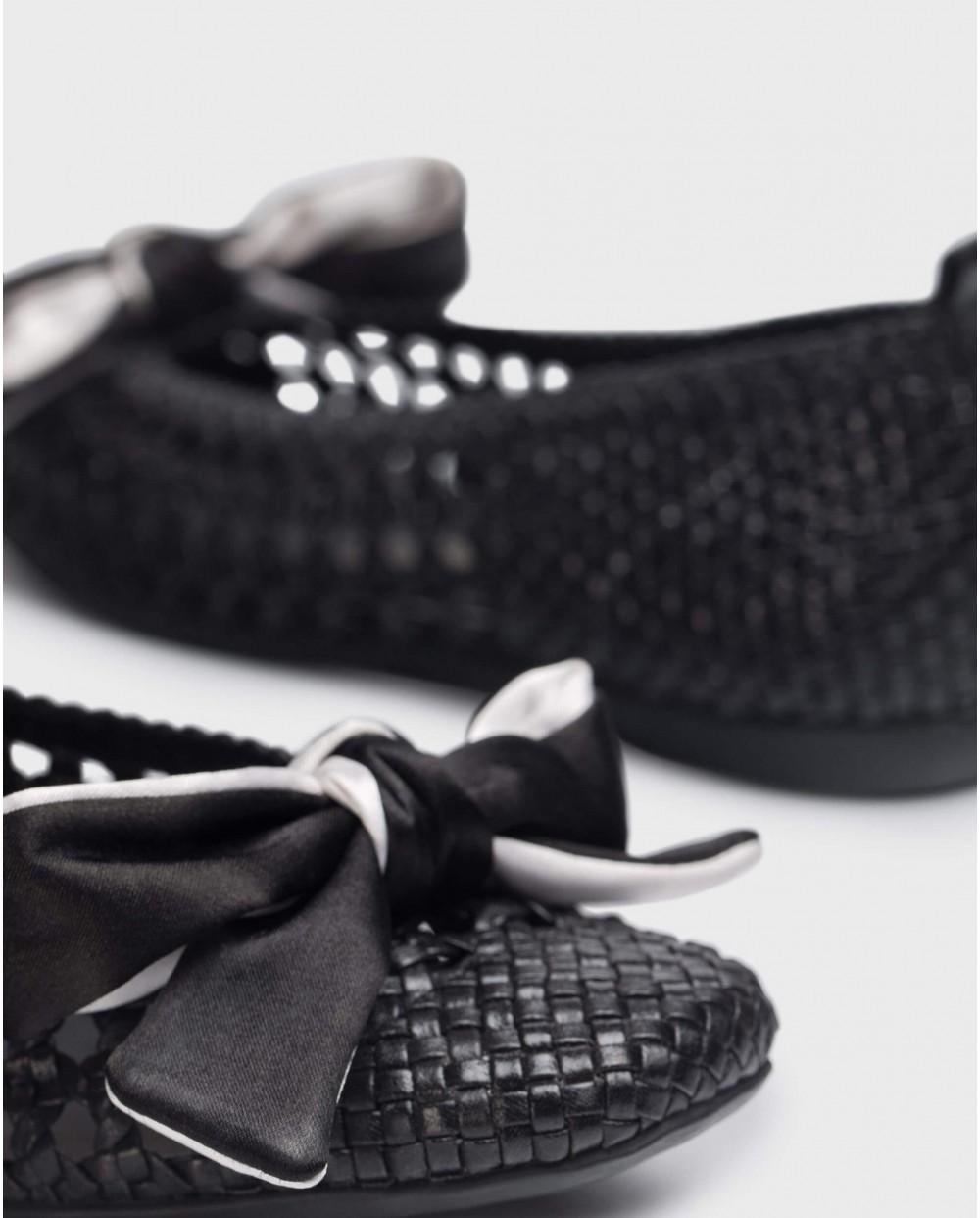Wonders Bailarina BOW Negro