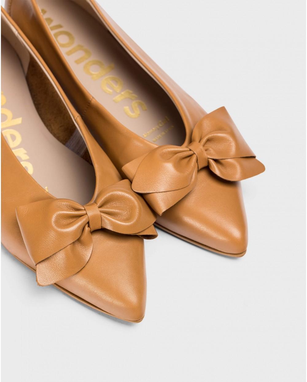 Wonders Bailarinas ALONDRA Marrones