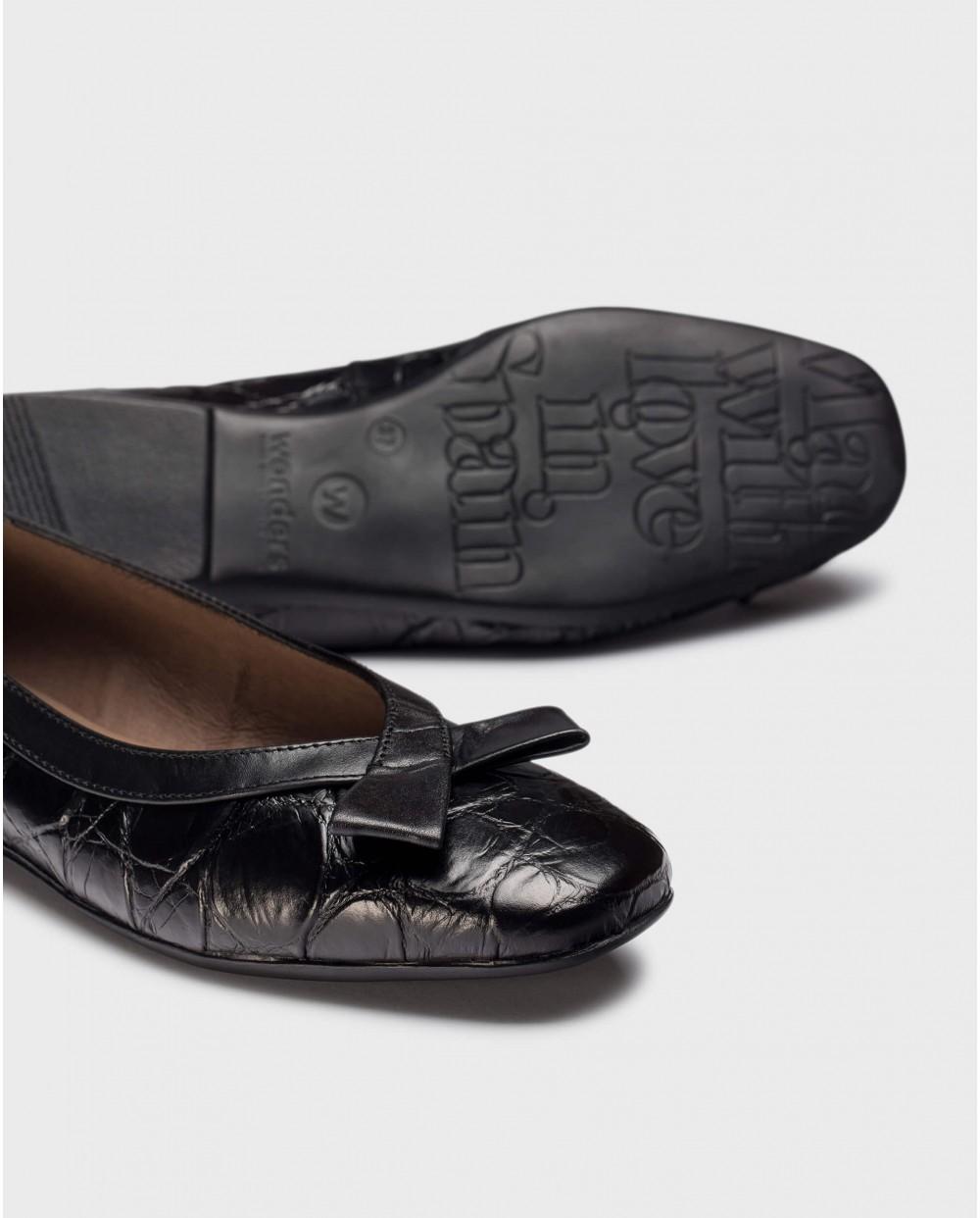 Wonders Bailarinas FRANNY Negras