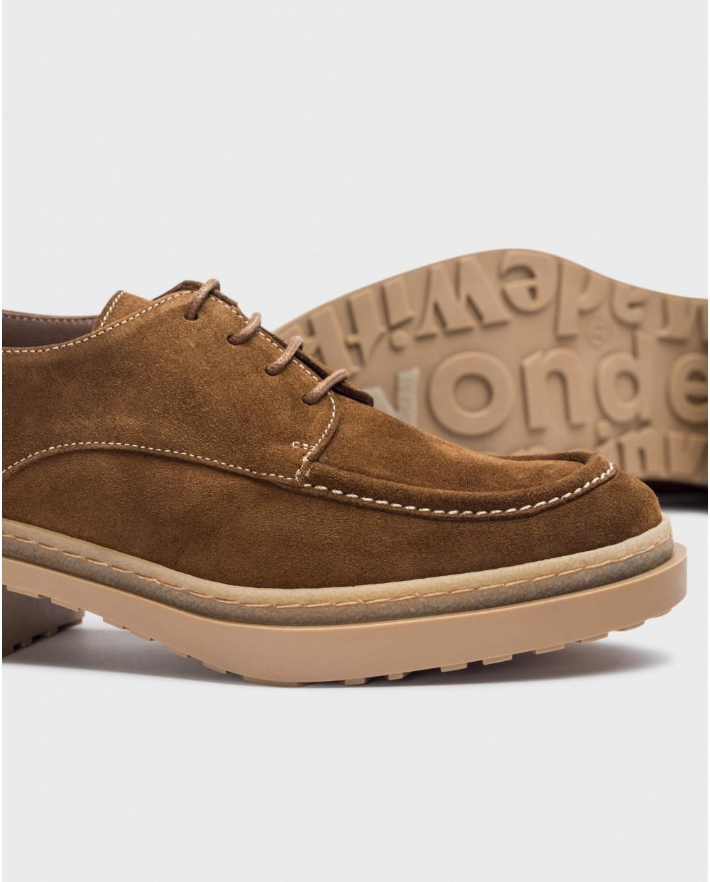 Wonders Bluchers BEA Mocha