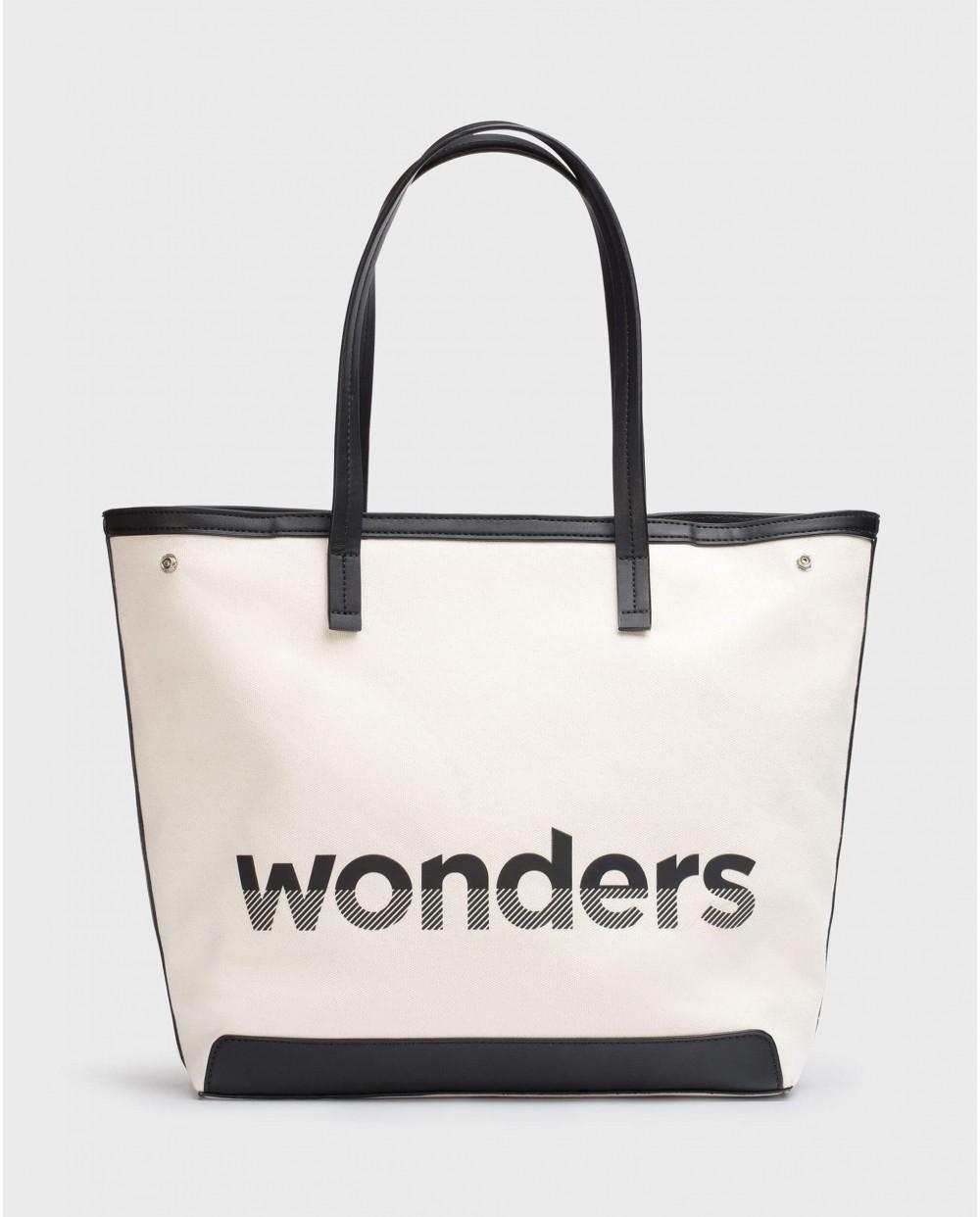 wonders Bolso CITY Blanco