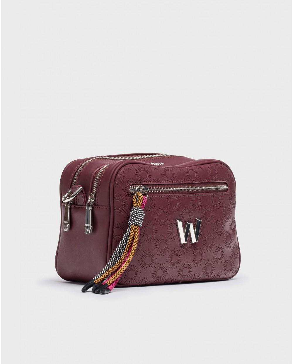 Wonders Bolso FLEUR Burdeos