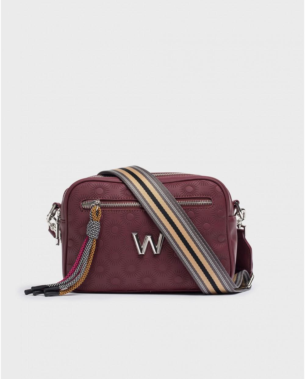 Wonders Bolso FLEUR Burdeos
