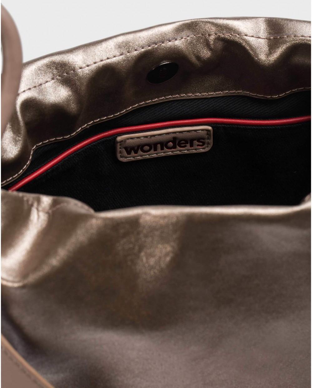 Wonders Bolso PEARL Bronce