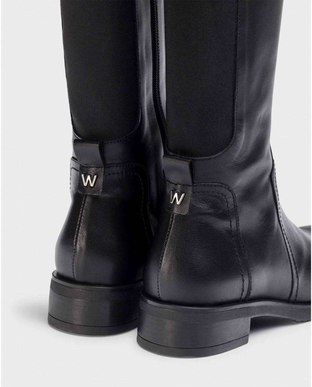 Wonders Botas CORINA Negras